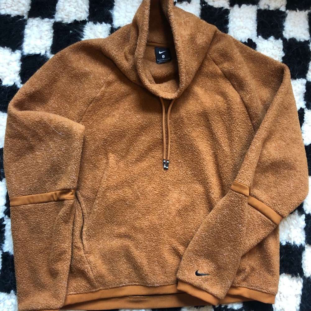 Nike Fuzzy Teddy Jacket Sweatshirt